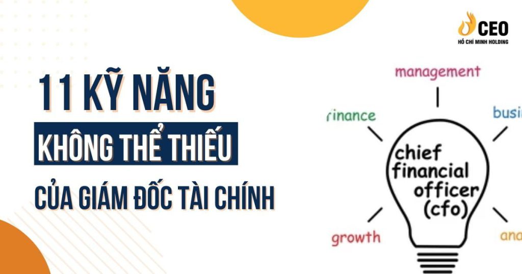 11 kỹ năng cần có của Giám đốc Tài chính