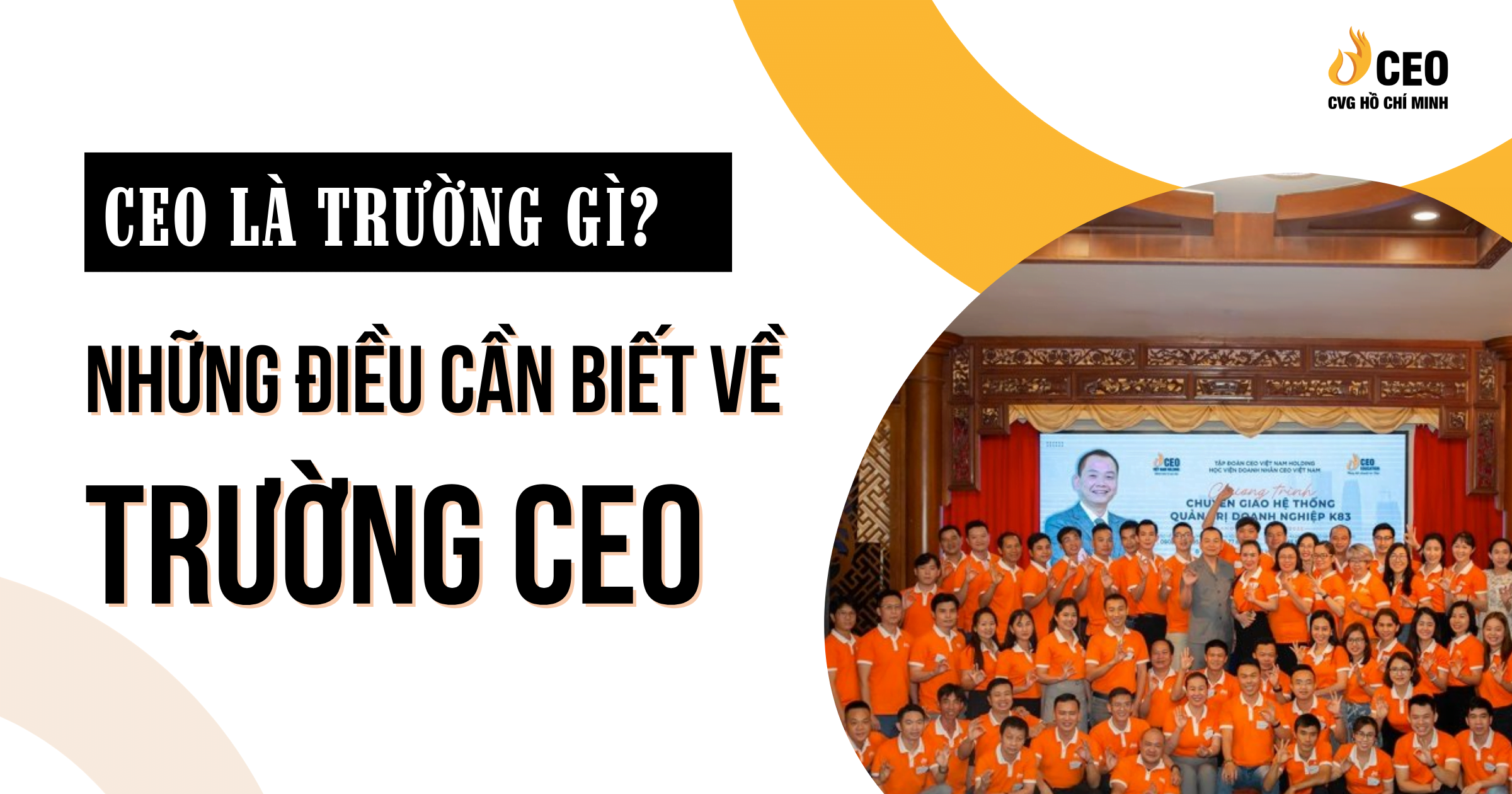 CEO là trường gì?