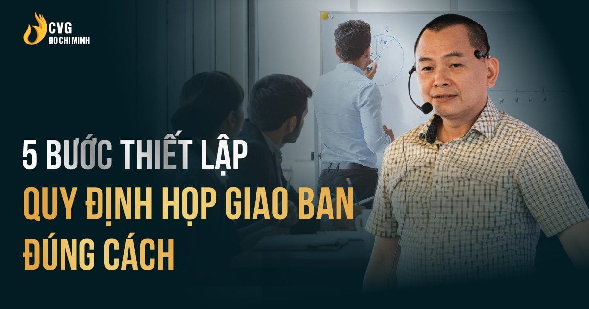 5 bước thiết lập quy định họp giao ban đúng cách