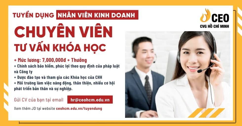 Mẫu Tuyển Dụng Chh