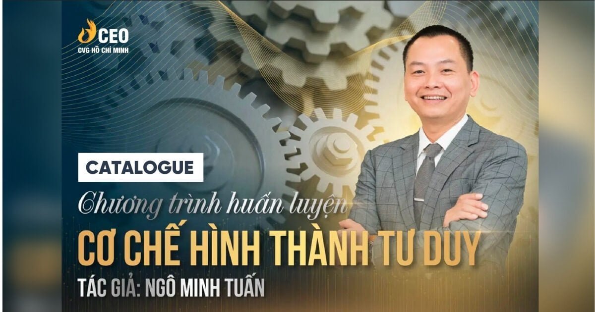 Catalogue Chương trình Cơ chế Hình thành Tư duy - Thầy Ngô Minh Tuấn