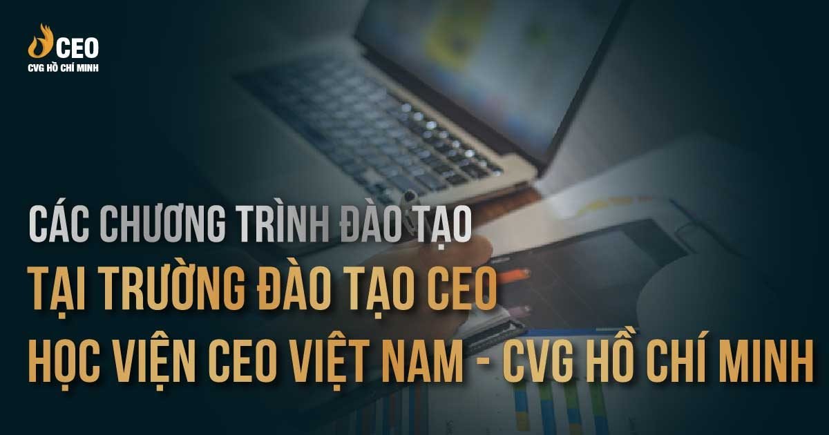 Các chương trình đào tạo tại trường đào tạo CEO Học viện CEO Việt Nam - CVG Hồ Chí Minh
