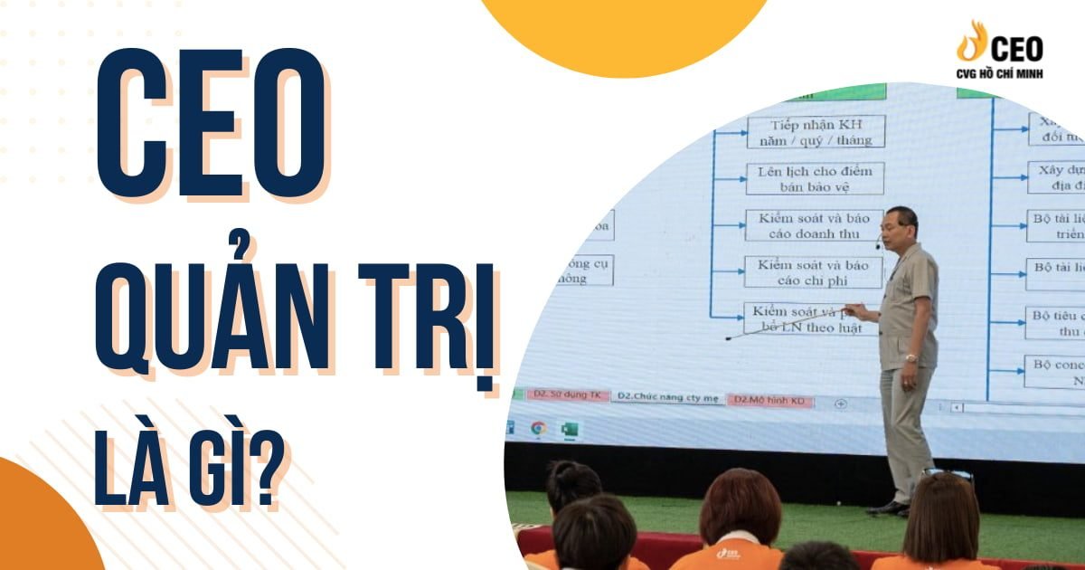 CEO Quản trị là gì?