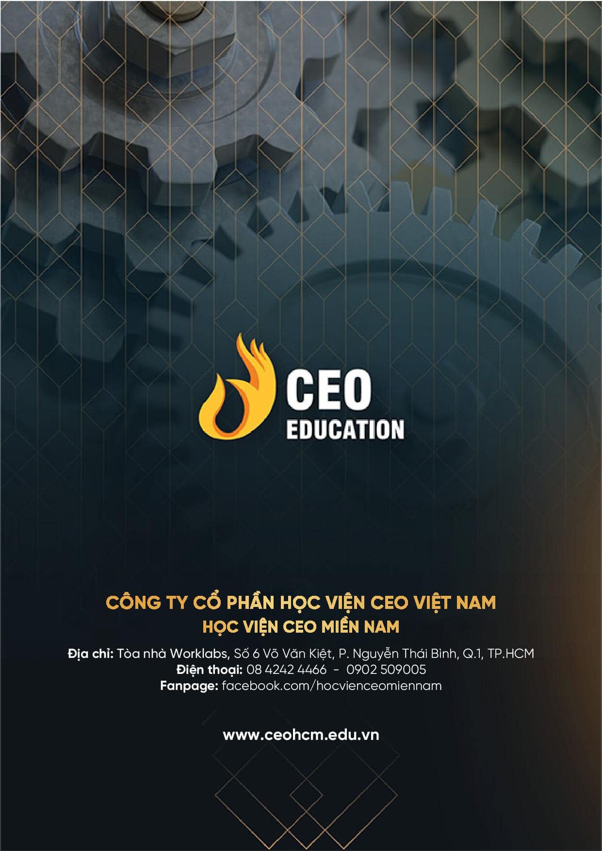 Catalogue Chương trình Cơ chế Hình thành Tư duy - Thầy Ngô Minh Tuấn