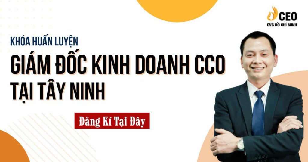Học Giám đốc Kinh doanh CCO tại Tây Ninh