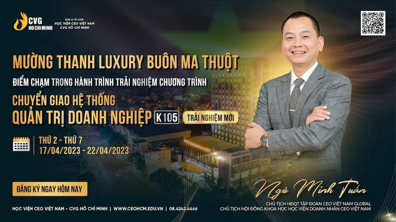 Mường Thanh Luxury - Trải nghiệm chương trình CEO Quản trị 4.0 mới