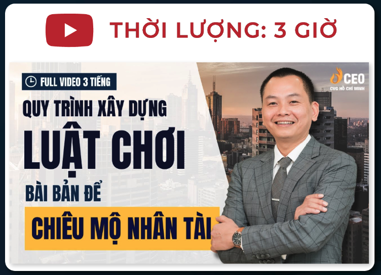 Bộ quà tặng Xây dựng Luật chơi từ ông Ngô Minh Tuấn
