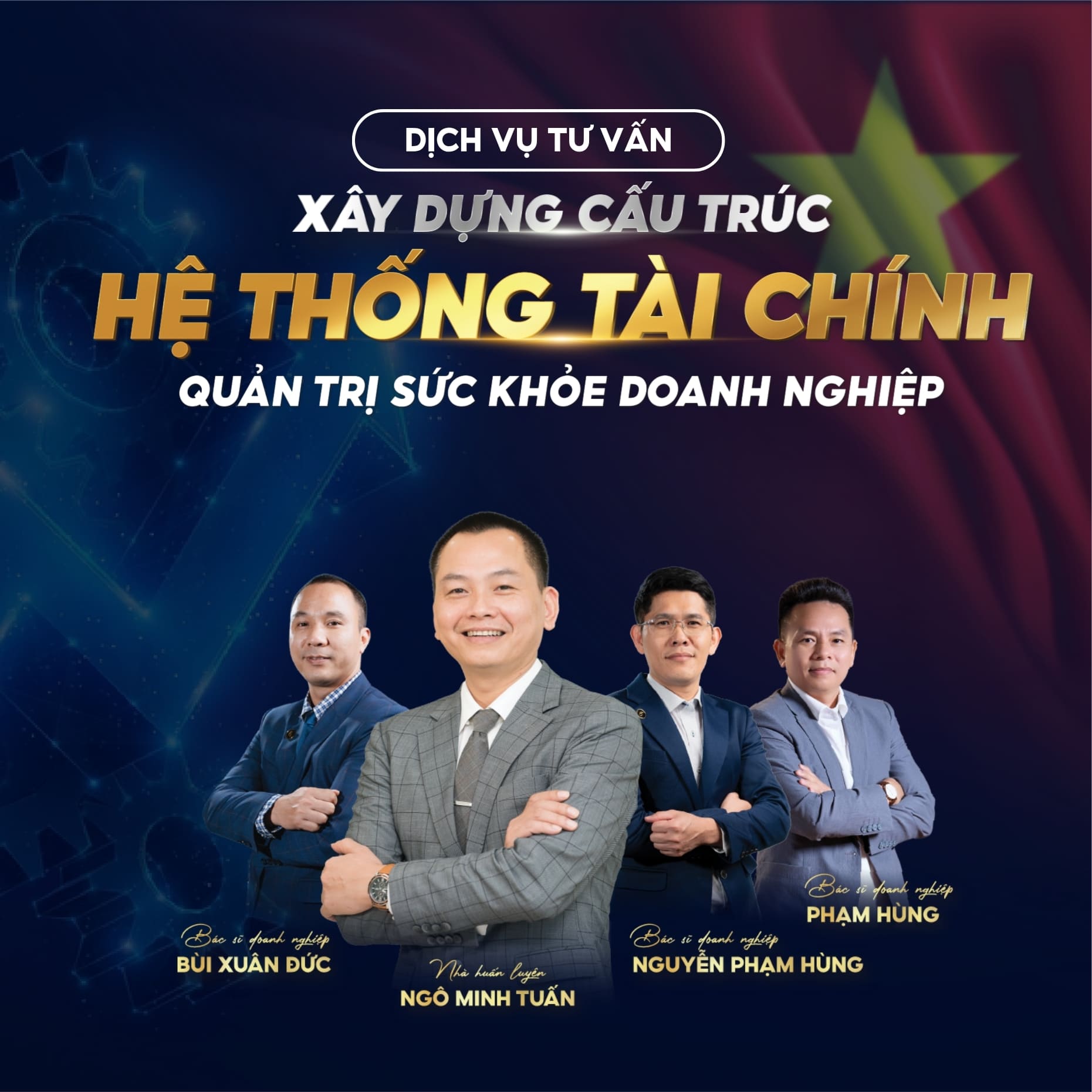 Dịch vụ Tư vấn Chuyên gia Xây dựng Cấu trúc Hệ thống Tài chính Quản trị Sức khỏe Doanh nghiệp